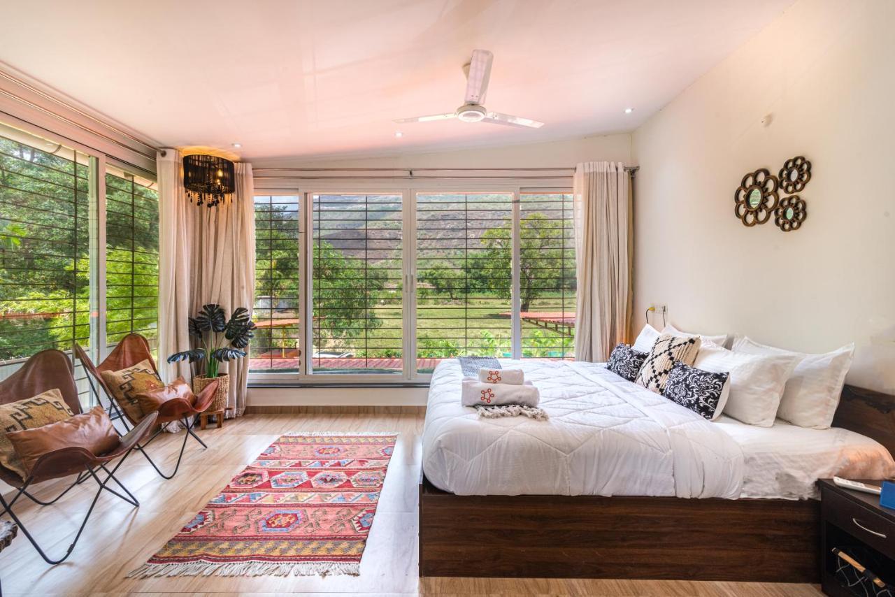 Saffronstays Vyom Farms Карджат Экстерьер фото